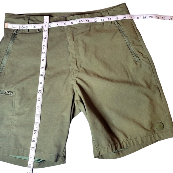 Dravus Bay Men’s Board Shorts Army Green / Khaki Size 32 VGUC - Picture 8 of 12